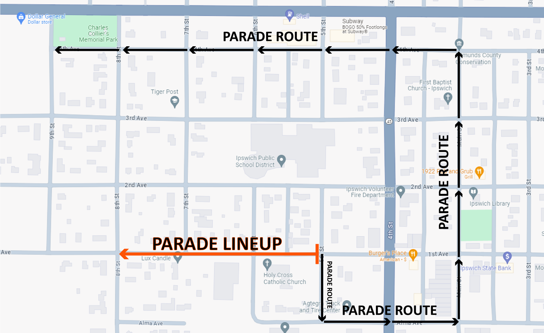 PARADE Ipswich Trail Days